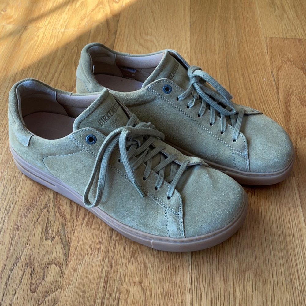Like New Birkenstock Bend Khaki Suede 42 R (M9 L11)